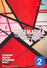 Image of Matematika 2 : program keahlian akuntansi dan penjualan untuk SMK dan MAK kelas XI KTSP