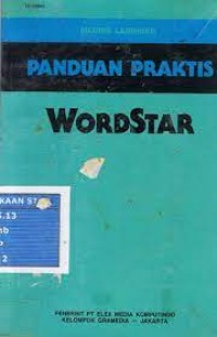 Image of Panduan praktis wordstar