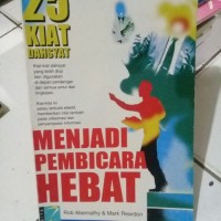 Image of 25 kiat dasyat menjadi pembicara hebat