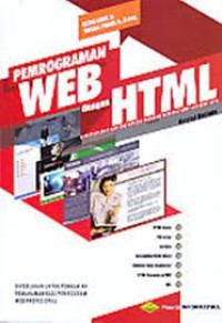 Image of Pemrograman web dengan HTML : disertai lebih dari 200 contoh program beserta tampilan grafisnya