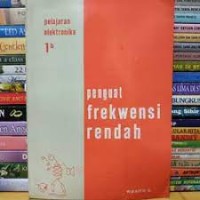 Image of Pelajaran elektronika : penguat frekwensi rendah jilid 1b
