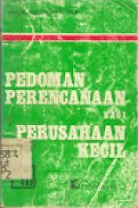 Image of Pedoman perencanaan bagi perusahaan kecil