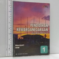 Image of Pendidikan kewarganegaraan 1 : untuk SMK dan MAK kelas X KTSP