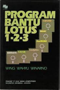 Image of Program bantu Lotus 123