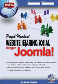 Image of Proyek membuat website jejaring sosial dengan Joomla!