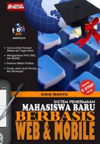 Image of Sistem penerimaan mahasiswa baru berbasis web dan mobile
