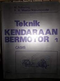 Image of Teknik kendaraan bermotor : casis jilid 1