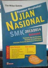 Image of Persiapan menghadapi ujian nasional SMK 2013/2014 kelompok teknologi, kesehatan dan pertanian