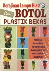Kerajinan Lampu Hias dari Botol Plastik Bekas