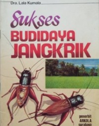 Sukses Budidaya Jangkrik