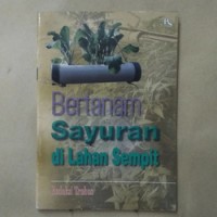 Bertanam Sayuran di Lahan Sempit