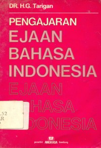 Pengajaran Ejaan Bahasa Indonesia