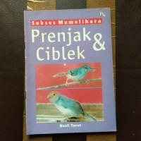 Sukses Memelihara Prenjak & Ciblek