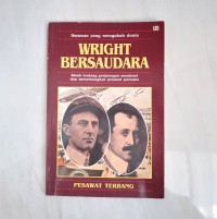 Wright Bersaudara : Pesawat Terbang