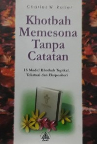 Image of Khotbah Memesona Tanpa Catatan