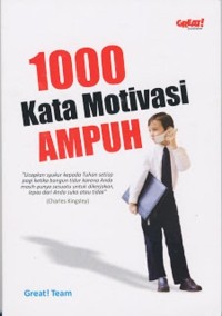 Image of 1000 Kata Motivasi Ampuh
