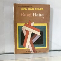 Image of Apa dan Siapa: Bung Hatta