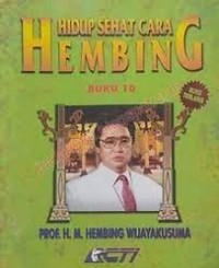 Image of Hidup Sehat Cara Hembing Buku 10