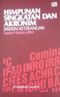 Image of Himpunan Singkatan dan Akronim Disertai Keterangan