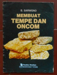 Image of Membuat Tempe dan Oncom