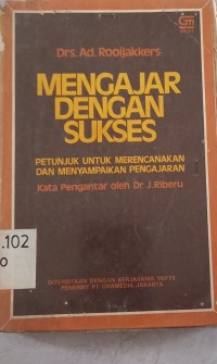 Image of Mengajar Dengan Sukses