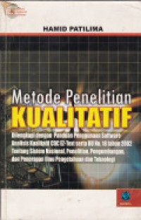 Image of Metode Penelitian Kualitatif
