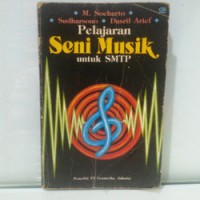 Image of Pelajaran Seni Musik untuk SMTP