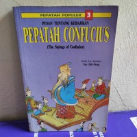Image of Pepatah populer (3) Pesan Tentang Kebajikan Pepatah Confucius