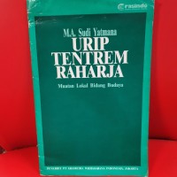 Image of Urip Tentrem Raharja : Muatan Lokal Bidang Budaya
