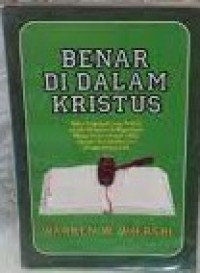 Benar di dalam kristus
