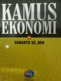 Kamus ekonomi