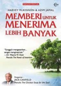 Memeberi Untuk Menerima Lebih Banyak