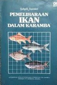 Pemeliharaan Ikan Dalam Karamba