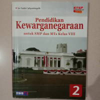 Pendidikan Kewarganegaraan untuk SMP dan MTs kelas viii