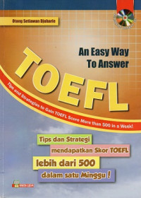 An Easy Way To Answer TOEFL