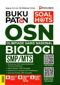 Buku paten OSN Biologi SMP/MTs