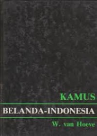 Kamus Belanda Indonesia