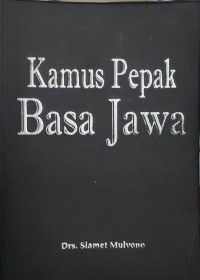 Kamus Pepak Bahasa Jawa
