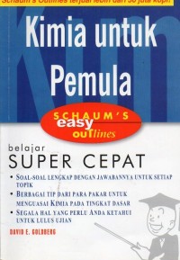 Kimia Untuk Pemula