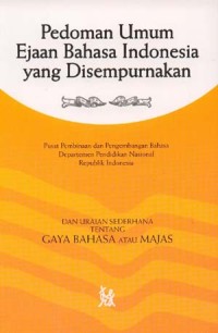 Pedoman Umum Ejaan Bashasa Indonesia Yang Disempurnakan