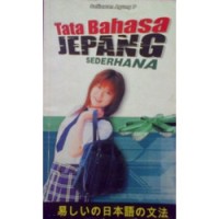 Tata Bahasa Jepang Sederhana
