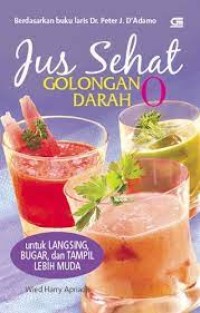 Jus sehat golongan darah O
