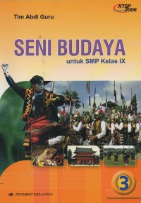 Seni Budaya Untuk SMP kelas IX