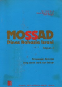 Mossad : Dinas Rahasia Israel