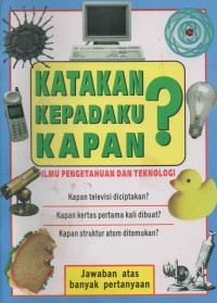 Katakan Padaku Kapan