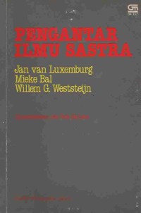 Pengantar Ilmu Sastra