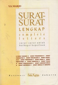 Surat-Surat Lengkap : Surat-Surat Untuk Berbagai Keperluan