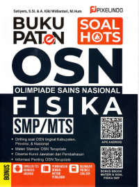 Image of Buku paten OSN Fisika SMP/MTs