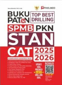 Image of Buku paten top best drilling SPMB PKN STAN 2025-2026