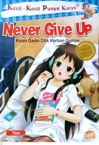 Never give up